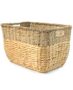 Корзина прямоугольная двухцветная, 45*33 см