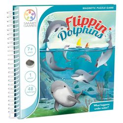 cumpără Joc educativ de masă Ludicus Games SGT 310-8 Flippin' Dolphins, joc de logica cu 48 de provocari, 7+ ani (Ro) în Chișinău 