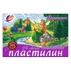Plasticină moale Luci de ceară Fantasy 24 cul.
