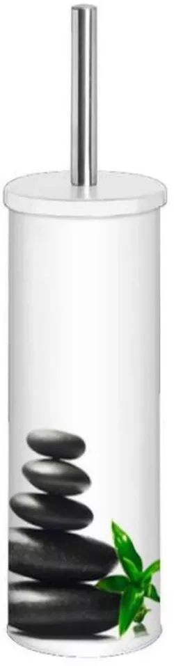 купить Ёршик для унитаза Bisk 05949 ZEN alb в Кишинёве 