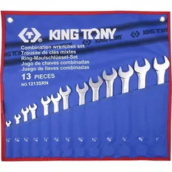 cumpără Cheie fixă King Tony 1213SRN ключи комбинированные, дюймовые 13 пр. (Tetoron) în Chișinău 