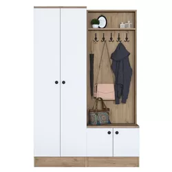 cumpără Mobilă pentru antreu Trendy P6-M11-2389, 119x182x37cm (GTR001422) în Chișinău 