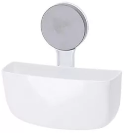 купить Аксессуар для ванной Promstore 55598 Cos pentru baie Bathroom 16x7x17cm, alb, plastic в Кишинёве 
