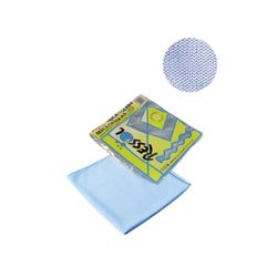 LAVETA MICROFIBRA MICROGLASS 38x40cm, ALBASTRA