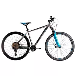 cumpără Bicicletă Crosser SOLO 29" 21 21S Shimano+Logan Hidraulic/29" 075-C-21 Grey/Blue N1R1-2 în Chișinău 