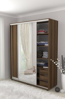 Cupboard 1800 with 1 mirror