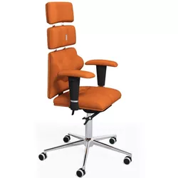 купить Офисное кресло Kulik System Pyramid orange в Кишинёве 