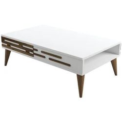 купить Журнальный столик Trendy Valensiya Nuc, Alb (GTR000605) в Кишинёве 