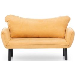 cumpără Canapea Trendy Chatto Mustar, 65x70x140cm în Chișinău 
