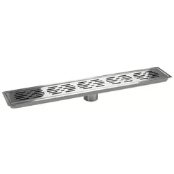cumpără Trap de duș MPN 49254 Rigola dus 700mm 90°, H55-115mm, grila spot inox, Rubano în Chișinău 