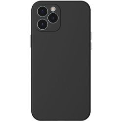 купить Чехол для смартфона Baseus Liquid Silicone Gel Protective iPhone 12 Pro Max, Black в Кишинёве 