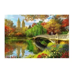 купить Пазл Trefl 20157 Wooden puzzle 500+1. Manhattan, Parcul Central в Кишинёве 