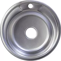 cumpără Chiuvetă bucătărie Rubano HD490D incastrabila 490x160mm. inox, decor-0,6mm în Chișinău 