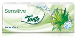 Платочки носовые TENTO 3 слоя Aloe Vera/Eucaliptus/Pandy