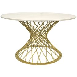 купить Стол Deco Safira Gold 130 в Кишинёве 