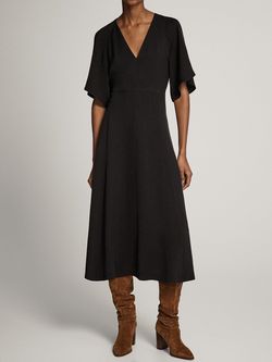 Платье Massimo Dutti Чёрный 6614/748/800