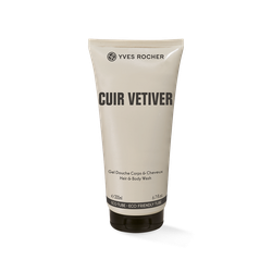 Gel de duș pentru corp și păr Cuir Vetiver