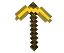 купить Игрушка miscellaneous 112299M Minecraft, Золотая кирка в Кишинёве 
