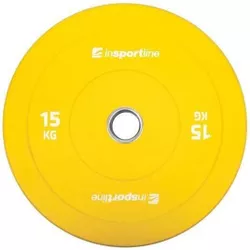 купить Гантель inSPORTline SL-00014311 Disc d=50mm Bumper Plate Go 15kg 31397 в Кишинёве 