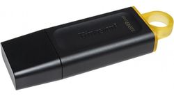 128GB  USB3.2 Flash Drive Kingston DataTraveler Exodia (DTX/128GB), Black, Plastic, Classic Cap