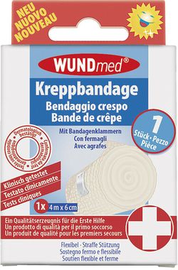 Бинт эластичный  6 см x 4 м 04-010 WUNDmed (3783)