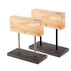 купить Аксессуар для кухни Style de Vie Suport magnetic pt cutite Magnetic Knife Block Oak Stand в Кишинёве 