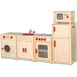 купить Игровой комплекс для детей Viga 50997 Kitchen Set-Natural 2/2 в Кишинёве