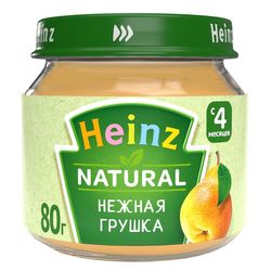 Пюре Heinz Нежная грушка (4+ мес) 80 г