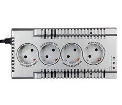 Stabilizer Voltage SVEN  VR-F1000, max.320W, Output: 4 × CEE7/4 (2 for AVR, 2 for surge protection)