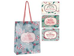Punga pentru cadouri "Merry Christmas" 34.5X25X8.5сm