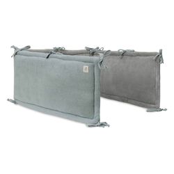 купить Бортик для кроватки Jollein 004-895-68032 Боковая защита детской кроватки Cosy Knit Sea Green, 180x30 cm в Кишинёве 