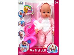 Кукла с аксессуарами и функциями "My first doll"