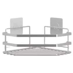 cumpără Raft de baie Teknotel ST177с Raft coltar 29.5x12x7.5cm, metal crom în Chișinău 