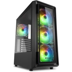 купить Корпус для ПК Sharkoon TK4 RGB ATX Case в Кишинёве 