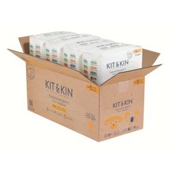 Гипоаллергенные эко-подгузники Kit&Kin 5 (11+ kg) 120 шт