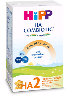 Hipp HA 2 Combiotic молочная смесь, 6+ мес. 350 г