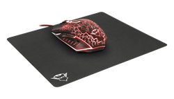 Mouse Trust GXT 783 Izza Gamining + Mouse Pad, Black