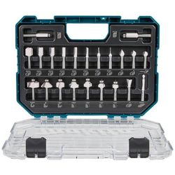 cumpără Set de tubulare, bite, duze Makita D-74778 Set 22buc freze pentru lemn 8mm în Chișinău 
