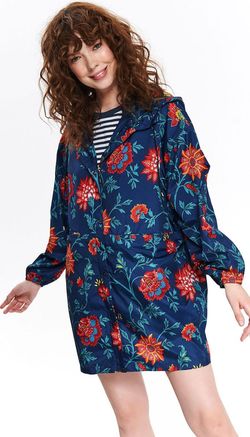 Куртка TOP SECRET Синий в цветочек sku1032
