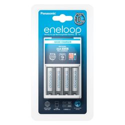 Panasonic "Basic" Charger 4-pos AA/AAA + 4AAA 750mAh
