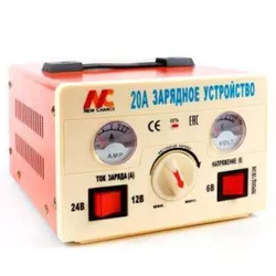 купить Зарядное устройство для авт.аккумуляторов New Chance NC-16-6078/NC-LC20B 20A/6V-12V-24V/4-100Ah в Кишинёве 
