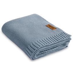 cumpără Set de perne si plapume Sensillo 4338 Paturica de bumbac si bambus 100*80cm Jeans în Chișinău 