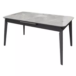 купить Стол Deco Masa Extensibila Ravena 160/200x90x76 Ceramic Italy Light Grey в Кишинёве 
