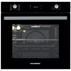 купить Встраиваемый духовой шкаф электрический Hausberg HB-8054NG Negru в Кишинёве 