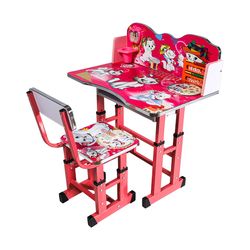 Set masuta cu scaunel pentru copii A592 roz