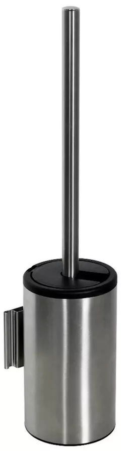 cumpără Perie WC Bisk 07964 de perete cu capac MASTER LINE satin/nichel în Chișinău 