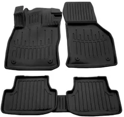 купить Коврик для автомобиля Aileron 62070 VW Golf 8 (2019-) коврики в салон (3D с подпятником) (Крепеж2) в Кишинёве 