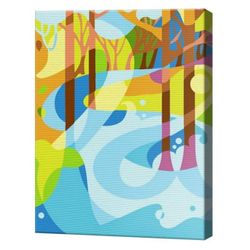 купить Картина по номерам Art Gallery CX4519 20x30cm Raul in padure в Кишинёве 