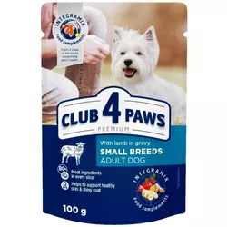 cumpără Hrană pentru animale de companie CLUB 4 PAWS 24392449 Plic caini in sos miel 24x100g în Chișinău 