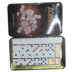 купить Настольная игра inSPORTline 4934 Domino in cutie din lemn 224-453 в Кишинёве 